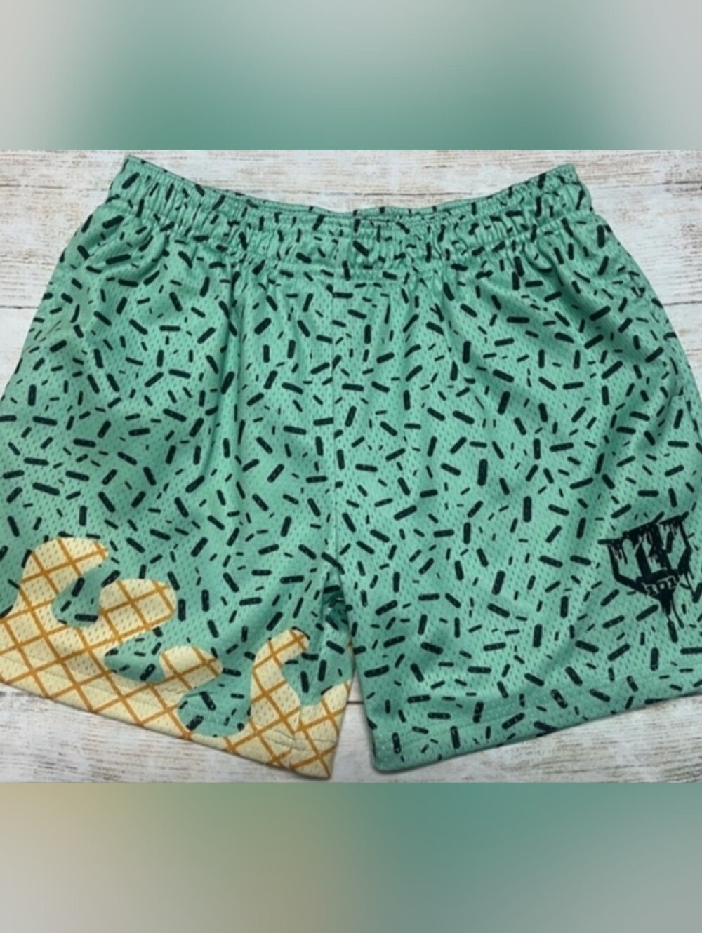 Baseball Lifestyle 101 Mint Ice Cream Shorts Size Medium